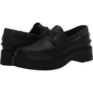 Sperry Women's Bayside Boat Shoe Black Size 10 NEW